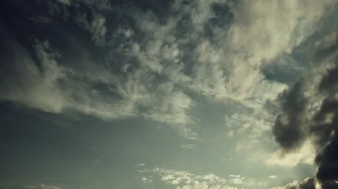 Dramatic cloud timelapse 02 Stock-Footage 49056867