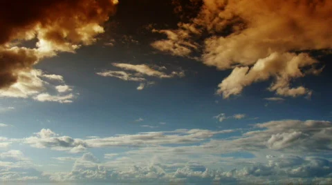 Dramatic clouds 3 Stock Footage 458270