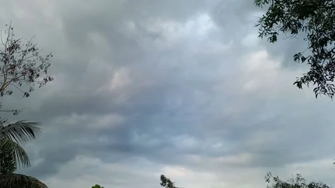 Dramatic Clouds Are Moving Fast, Timelapse 스톡 동영상 178119193