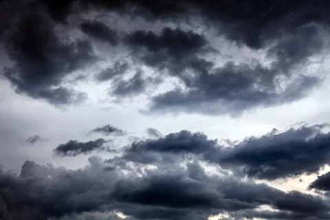 Dramatic Clouds Background Foto stock