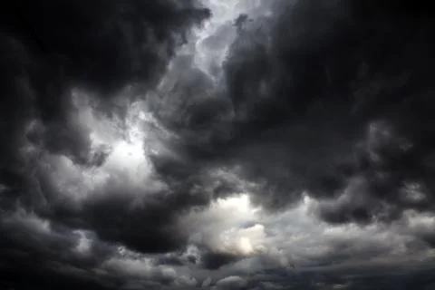 Dramatic Clouds Background Foto stock