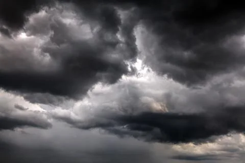Dramatic Clouds Background Foto stock