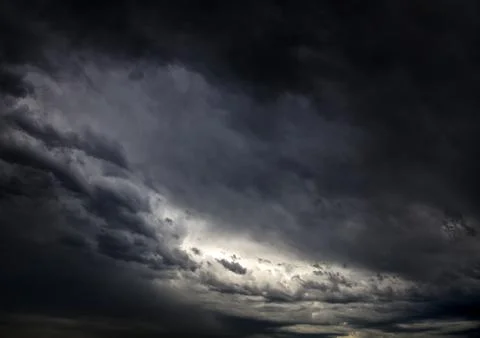 Dramatic Clouds Background Foto stock