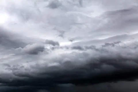 Dramatic Clouds Background Stock Photos