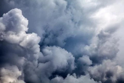 Dramatic Clouds Background Foto stock