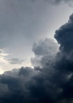 Dramatic Clouds Background Foto stock