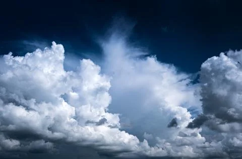 Dramatic Clouds Background Foto stock