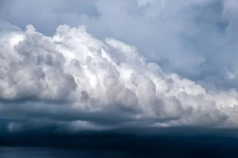 Dramatic Clouds Background Stock-Fotos