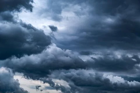 Dramatic Clouds Background Foto stock