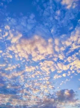 Dramatic clouds background, vertical shot Stock Photos
