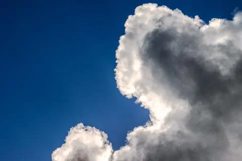 Dramatic Clouds in Blue Sky Stock Photos