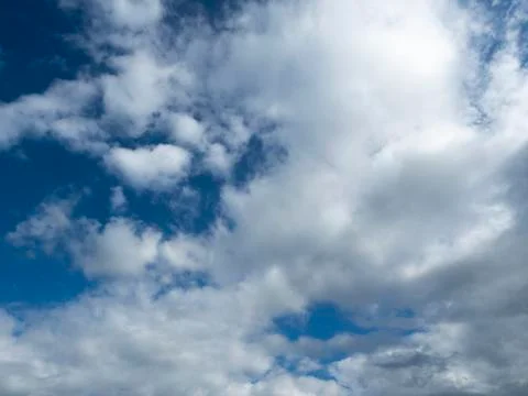 Dramatic clouds in the blue sky 写真素材