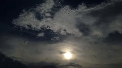 Dramatic Clouds | Clouds Passing By Video stock 93030423