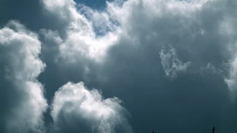 Dramatic clouds Stock Footage 126059076
