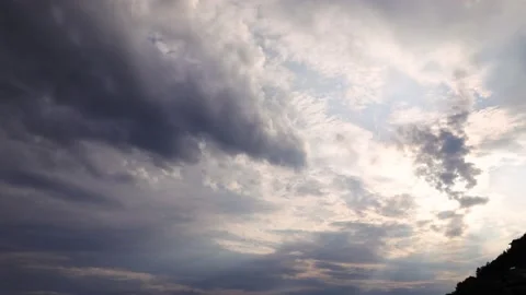 Dramatic clouds Stock Footage 133498938