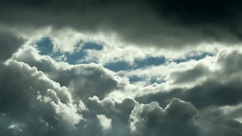 Dramatic Clouds Stock Footage 218258492