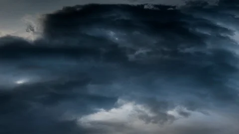 Dramatic clouds footage Stock Footage 108062088