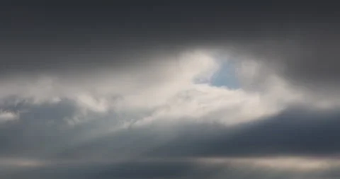 Dramatic Clouds motion time-lapse Stock Footage 145876141