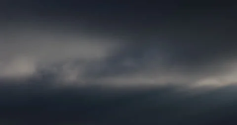 Dramatic Clouds motion time-lapse Stock Footage 145876599