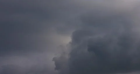 Dramatic Clouds motion time-lapse Stock Footage 145879613