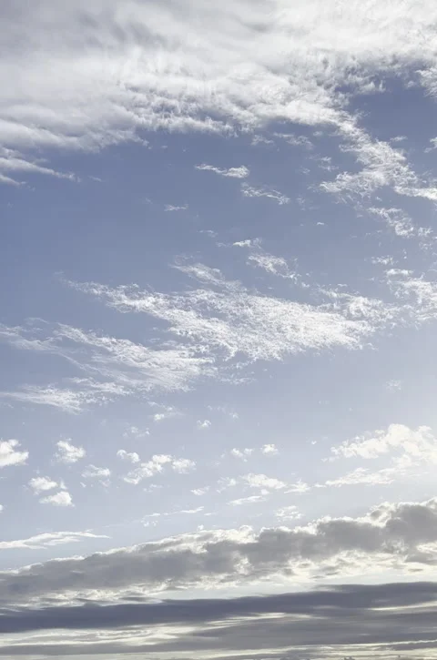 Dramatic clouds over the Pacific Ocean in Southern California Stock Footage 340651181