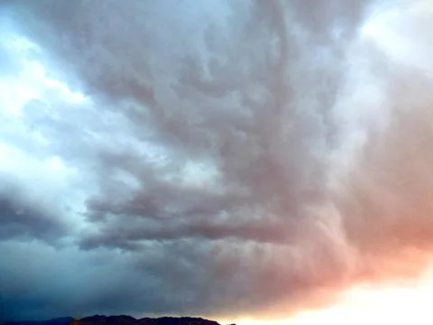Dramatic Clouds Foto stock