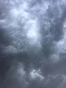 Dramatic clouds Stock Photos