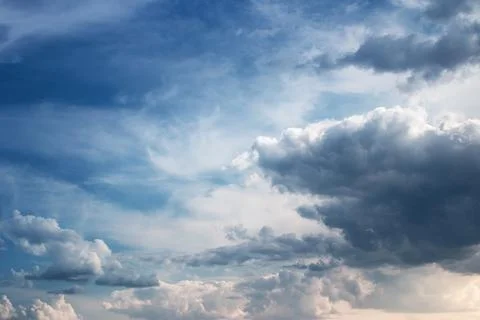 Dramatic clouds Stock Photos