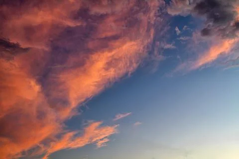 Dramatic clouds Stock Photos