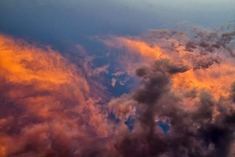 Dramatic clouds Stock Photos