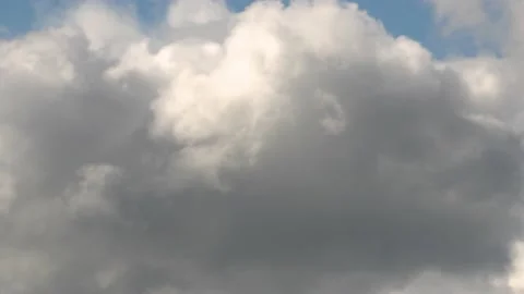 Dramatic clouds on sky in time lapse Stock Footage 154321882