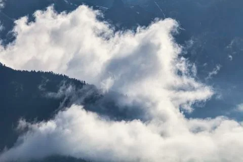 Dramatic clouds in Southeast Alaska Stock Photos