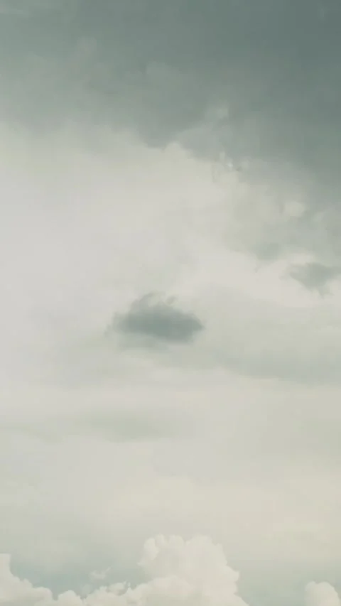 Dramatic clouds before the storm Stock Footage 306045045