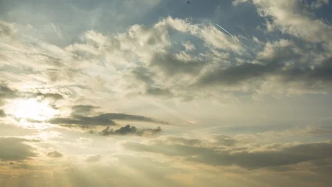 Dramatic clouds time lapse Video stock 106359442