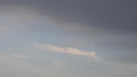 Dramatic clouds time lapse Stock Footage 113760333