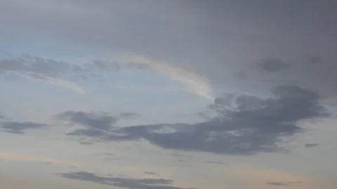 Dramatic clouds time lapse Stock Footage 113760340