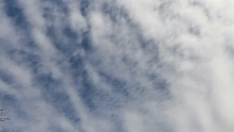 Dramatic Clouds Timelapse Stock Footage 124117805