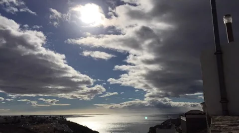 Dramatic clouds timelapse Pouerto Rico. 動画素材 68848432