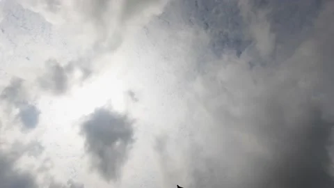 Dramatic cloudscape 4k timelapse nature sun clouds and sky footage 스톡 동영상 168583502