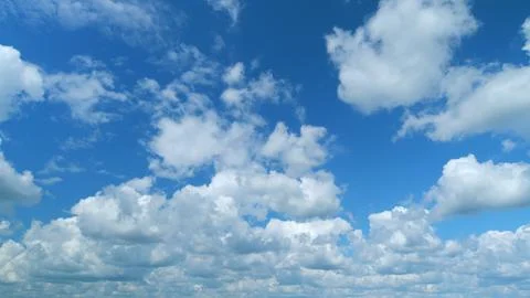 Dramatic cloudscape background. Nature weather blue sky. Time lapse. 스톡 사진