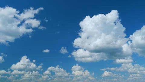 Dramatic cloudscape background. Nature weather blue sky. Time lapse. 写真素材