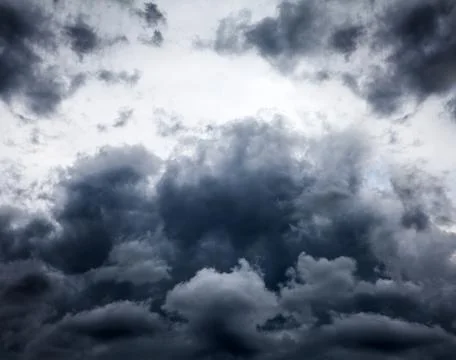 Dramatic Cloudscape Background Foto stock