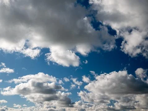 Dramatic Cloudscape in Blue Sky Photos
