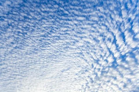 Dramatic cloudscape at dusk. Stock Photos