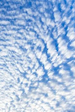 Dramatic cloudscape at dusk. Stock Photos