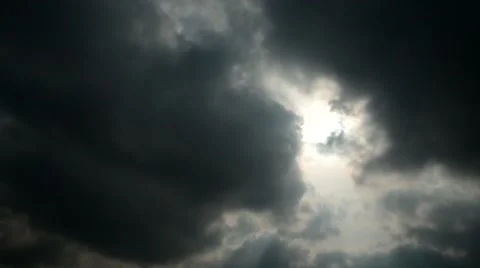 Dramatic Cloudscape Stock Footage 45751643