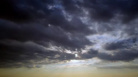 Dramatic cloudscape. Video stock 245139834