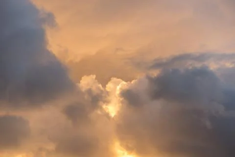 Dramatic cloudscape Stock Photos