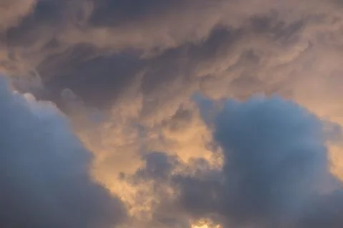 Dramatic cloudscape Stock Photos