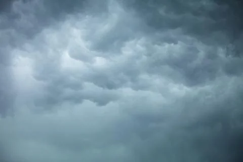 Dramatic cloudscape. stormy clouds on the sky. 写真素材